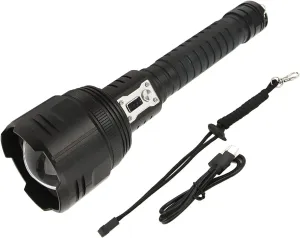 XHP360 LED Flashlight 5000LM Zoomable Outdoor Emergency Use