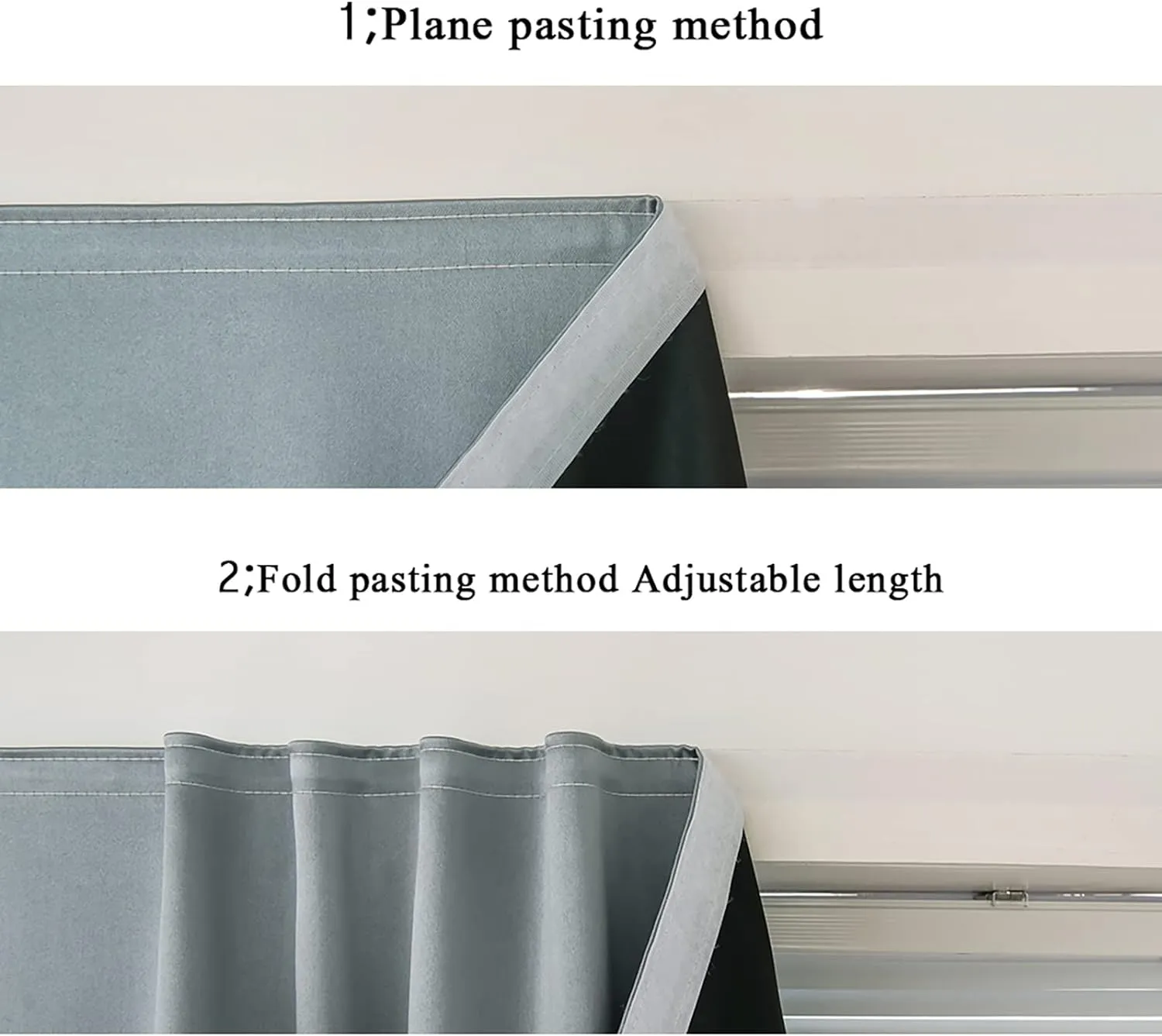 XISUNYA Anywhere Portable Blackout Curtain, Apartment Decor Door Window Curtains, Sky with Floating Thin Clouds Summer Time Sunny Print Bedroom Blackout Curtains,26W x40L Inch, for Kitchen Bathroom