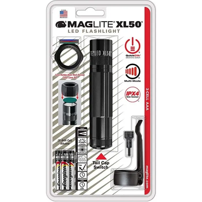 XL50 LED 3 AAA-Cell Flashlight | XL50-LED