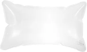 Yardwe Inflatable Travel Pillow Portable Compact Air Pillow Clear Backpacking Pillow Neck Head Lumbar Support Blow up Pillow for Camping Hiking Home Office Sleeping