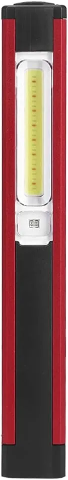 YWBL-WH 500mAh Large Capacity COB Flashlight, Sturdy and Durable, USB Charging Portable Magnetic Work Lamp for Outdoor Camping, Emergency, Maintenance (Red Light   White Light)