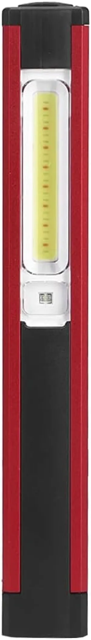 YWBL-WH 500mAh Large Capacity COB Flashlight, Sturdy and Durable, USB Charging Portable Magnetic Work Lamp for Outdoor Camping, Emergency, Maintenance (Red Light   White Light)