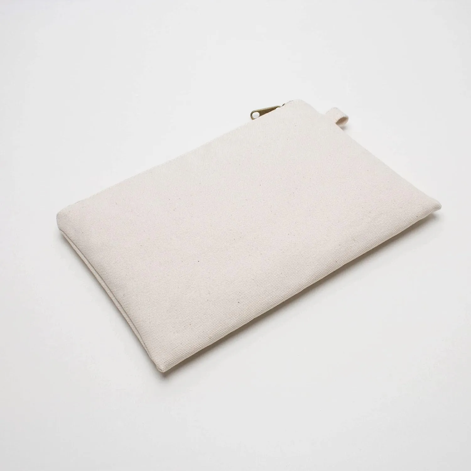 Zipper Pouch Storage Bag Simple and Stylish Women's Cosmetic and Travel Bag (Beige-basic-5)